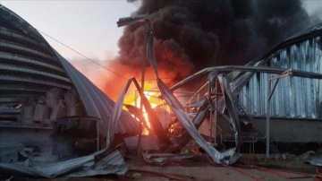 Rusya'nın Samara şehrindeki petrol rafinerisinde patlama