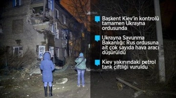 Rusya'nın Ukrayna saldırısı Kiev ve Harkov'da yoğunlaştı