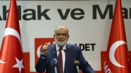 Saadet Partisi Genel Başkanı Karamollaoğlu'ndan referandum açıklaması