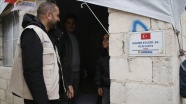 Sadakataşı, İdlib'de inşa ettiği briket evlere yerinden edilenleri yerleştirdi