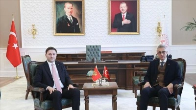 Sağlık Bakanı Memişoğlu, Karadağlı mevkidaşı Vojislav Simun ile g&ouml;r&uuml;şt&uuml;