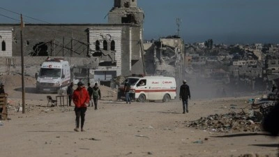 Sağlık sekt&ouml;r&uuml;n&uuml;n &ccedil;&ouml;kt&uuml;ğ&uuml; Gazze'de yakıt ve yedek par&ccedil;a sıkıntısı nedeniyle ambulanslar da &ccedil;alı