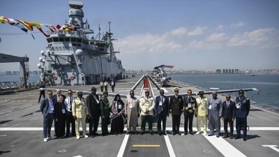 SAHA 2026'da yabancı &uuml;lkelerin &uuml;st d&uuml;zey yetkilileri TCG Anadolu'yu ziyaret etti