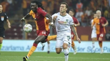 Sahasında lider Konyaspor'u yenen Galatasaray maç fazlasıyla liderlik koltuğuna oturdu