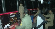 Sahil Güvenlik ekipleri yeni yılda görev başındaydı