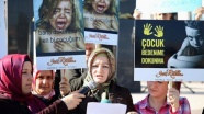 Sakarya'da ev hanımları çocuk istismarını protesto etti
