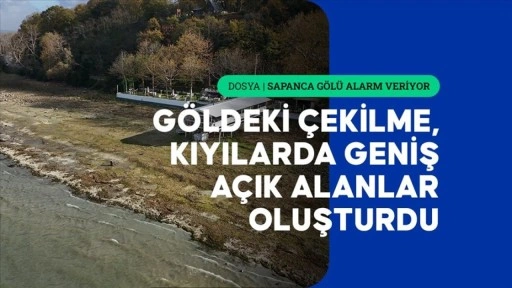 Sakarya'da sahil esnafı Sapanca G&ouml;l&uuml; i&ccedil;in "can suyu" bekliyor