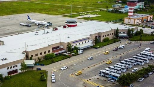 Samsun Çarşamba Havalimanı 5 ayda 579 bin 770 yolcuya hizmet verdi