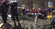 Samsun’da cami inşaatı çöktü
