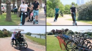 Samsun&#039;da ekonomik ve çevre dostu elektrikli scooter ile bisiklet kullanımı yaygınlaştırılıyor