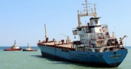 Samsun’da karaya oturan gemi kurtarıldı