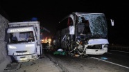 Samsun'da trafik kazası: 1 ölü, 39 yaralı