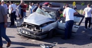 Samsun'da trafik kazası: 1 ölü, 4 yaralı!