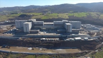 Samsun Şehir Hastanesi inşaatında sona yaklaşıldı