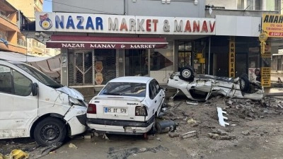Samsun'un Havza il&ccedil;esinde selin ardından temizlik &ccedil;alışmaları devam ediyor