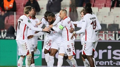 Samsunspor, Shkendija&rsquo;yı 4-0 mağlup ederek son 16&rsquo;ya y&uuml;kseldi