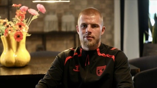 Samsunspor'un Hollandalı oyuncusu Drongelen, ülkesinde kamp yaptıkları için mutlu