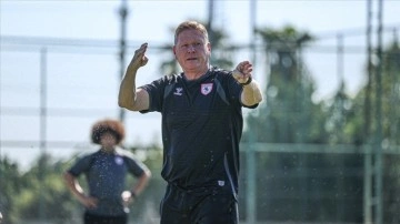 Samsunspor'da teknik direktör Markus Gisdol ilk antrenmanına çıktı