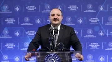 Sanayi ve Teknoloji Bakanı Varank, Isparta'da 33 projenin açılışını yaptı