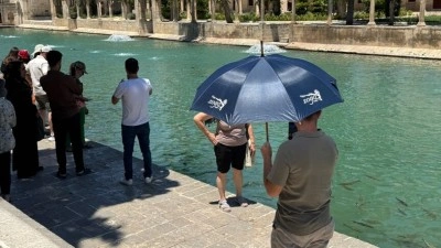 Şanlıurfa'da termometreler 45 dereceyi g&ouml;sterdi