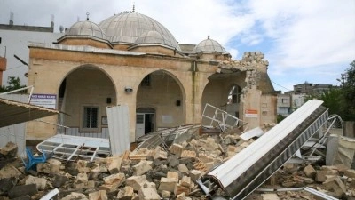 Şanlıurfa ve Gaziantep'te fırtınanın verdiği hasar g&uuml;n aydınlanınca ortaya &ccedil;ıktı