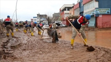 Şanlıurfa'da selden etkilenen Karakoyun Deresi civarı temizleniyor