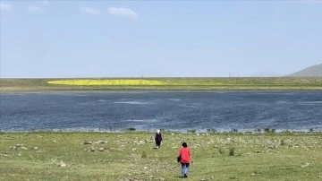 Sarıkamış'taki Asboğa Gölü ziyaretçilerini bekliyor