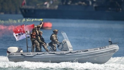 SAT ve SAS komandoları TEKNOFEST Mavi Vatan'da g&ouml;steri ger&ccedil;ekleştirdi