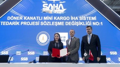 Savunma Sanayii Başkanlığı ve Zyrone Dynamics arasında imza t&ouml;reni ger&ccedil;ekleştirildi