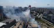 Sefaköy'de kağıt fabrikasında yangın!