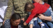 Şehit askerin 1,5 yaşındaki oğlundan yürek dağlayan feryat