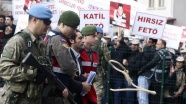 Şehit Halisdemir davası öncesi sanıklar protesto edildi