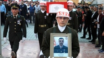 Şehit piyade uzman çavuş Hasan Çatal, Konya'da son yolculuğuna uğurlandı