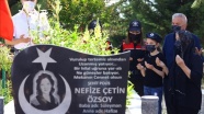 Şehit polis memuru Nefize Çetin Özsoy, şehadetinin 5. yılında kabri başında anıldı