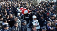 Şehit polis memuru Özdemir son yolculuğuna uğurlandı