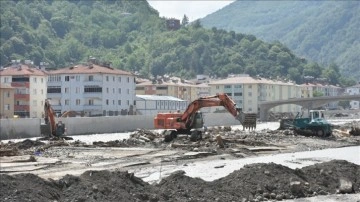 Sel ve yağışlar sonrası Batı Karadeniz'deki hasar tespit çalışmaları sürüyor