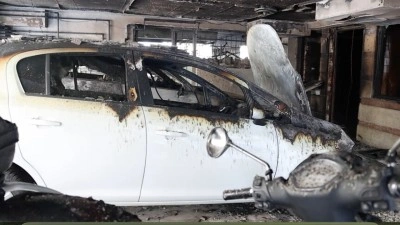 Selanik'te siyaset&ccedil;inin evine saldırı d&uuml;zenlendi