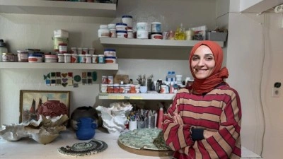 Seramik sanat&ccedil;ısı Şeyma Balcı ve &ouml;ğrencilerinin "Doku" sergisi yarın sanatseverlerle buluş