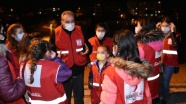 Sevgi Evleri'nde kalan çocuklar 'Kızılay gönüllüsü' oldu
