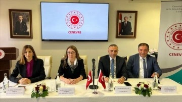 SGK Başkanı Ceylan, İsviçre'deki Türk STK başkanlarıyla Cenevre'de bir araya geldi