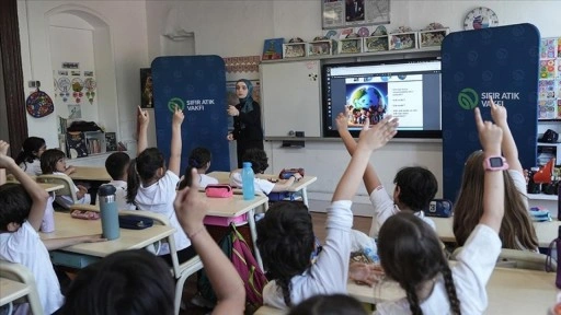 Sıfır Atık Vakfından okullarda sıfır atık yönetimine ilişkin farkındalık eğitimi