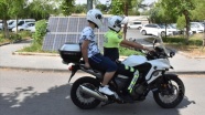 Sınava polis motosikletiyle yetiştirildi