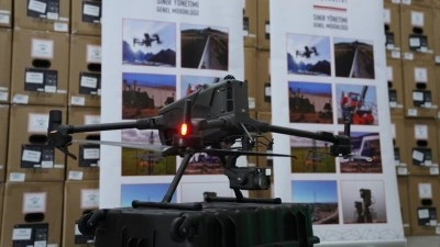 Sınır g&uuml;venliği i&ccedil;in termal kameralı 391 dron envantere alındı