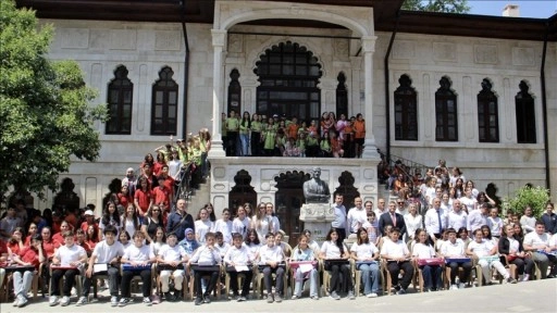 Sinop'ta 100 öğrenci tarihi binada melodika dinletisi sundu