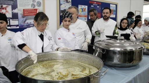 Sinop'ta geleceğin şefleri Mardin mutfağını deneyimleme fırsatı buldu