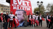 Sırbistan'da Cumhurbaşkanı Erdoğan'a destek mitingi