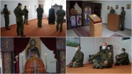 Sırbistan ordusundaki Müslüman ve Ortodoks askerler aynı çatı altında ibadet ediyor