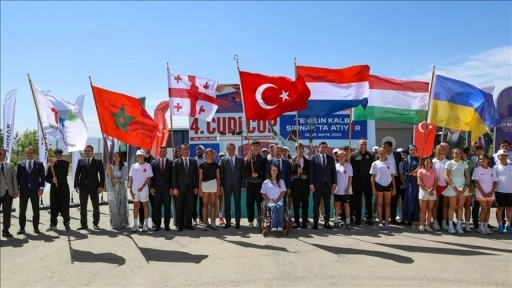 Şırnak'ta 4. Uluslararası Cudi Cup Tenis Turnuvası başladı