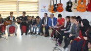 Şırnak'ta gençler için spor ve musiki zamanı