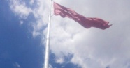 Şırnak Uludere Komando Tugayına dev bayrak